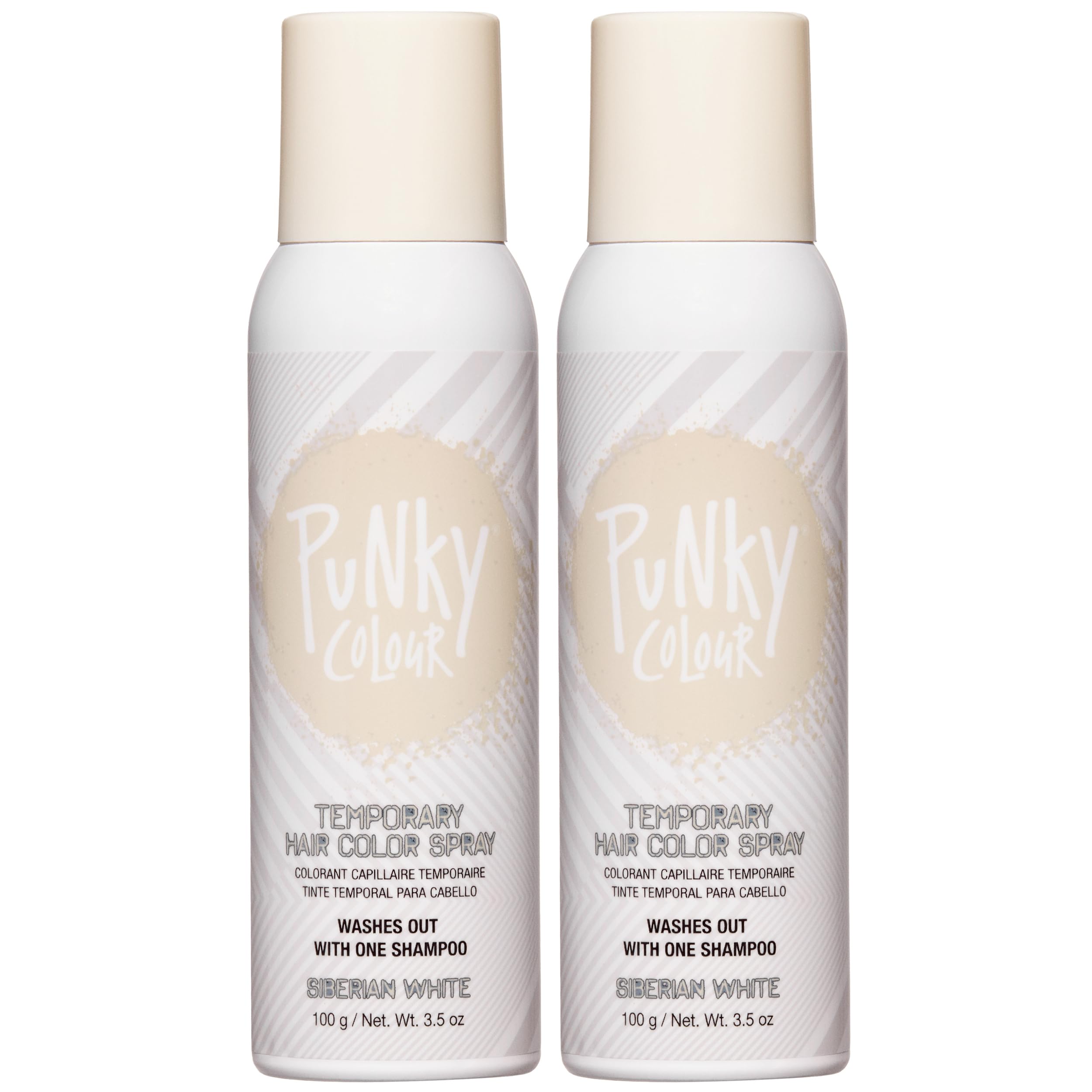 Punky Siberian White vaporisateur: couleur temporaire éclatante et rapide.