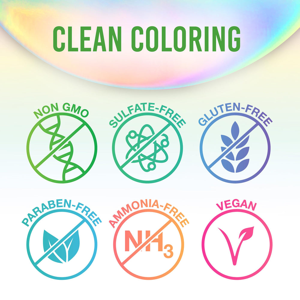 Punky Spring Green: texture onctueuse qui peut éclaircir légèrement les cheveux plus clairs.