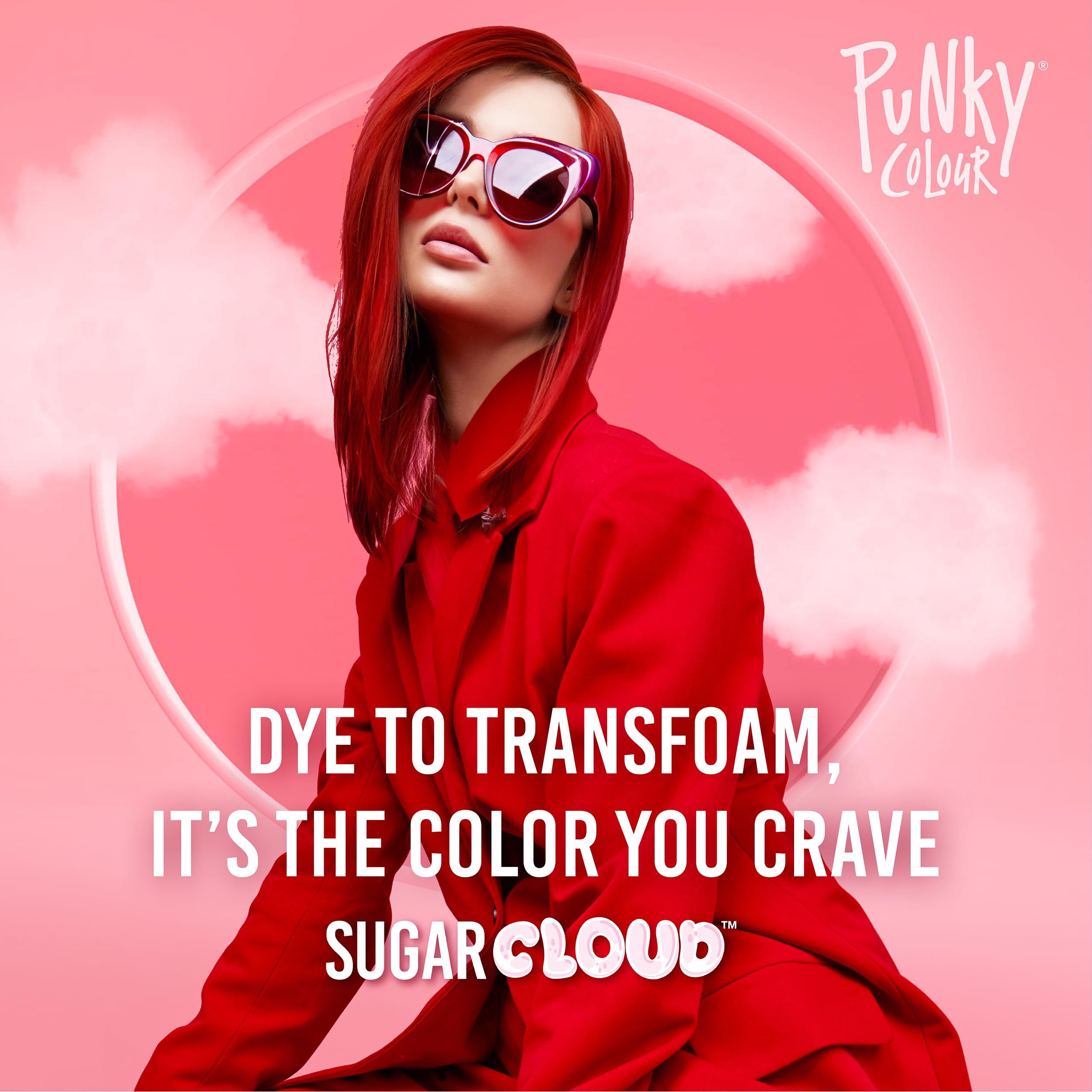 Punky Sugar Cloud: application rapide et simple à domicile pour un look personnalisé.