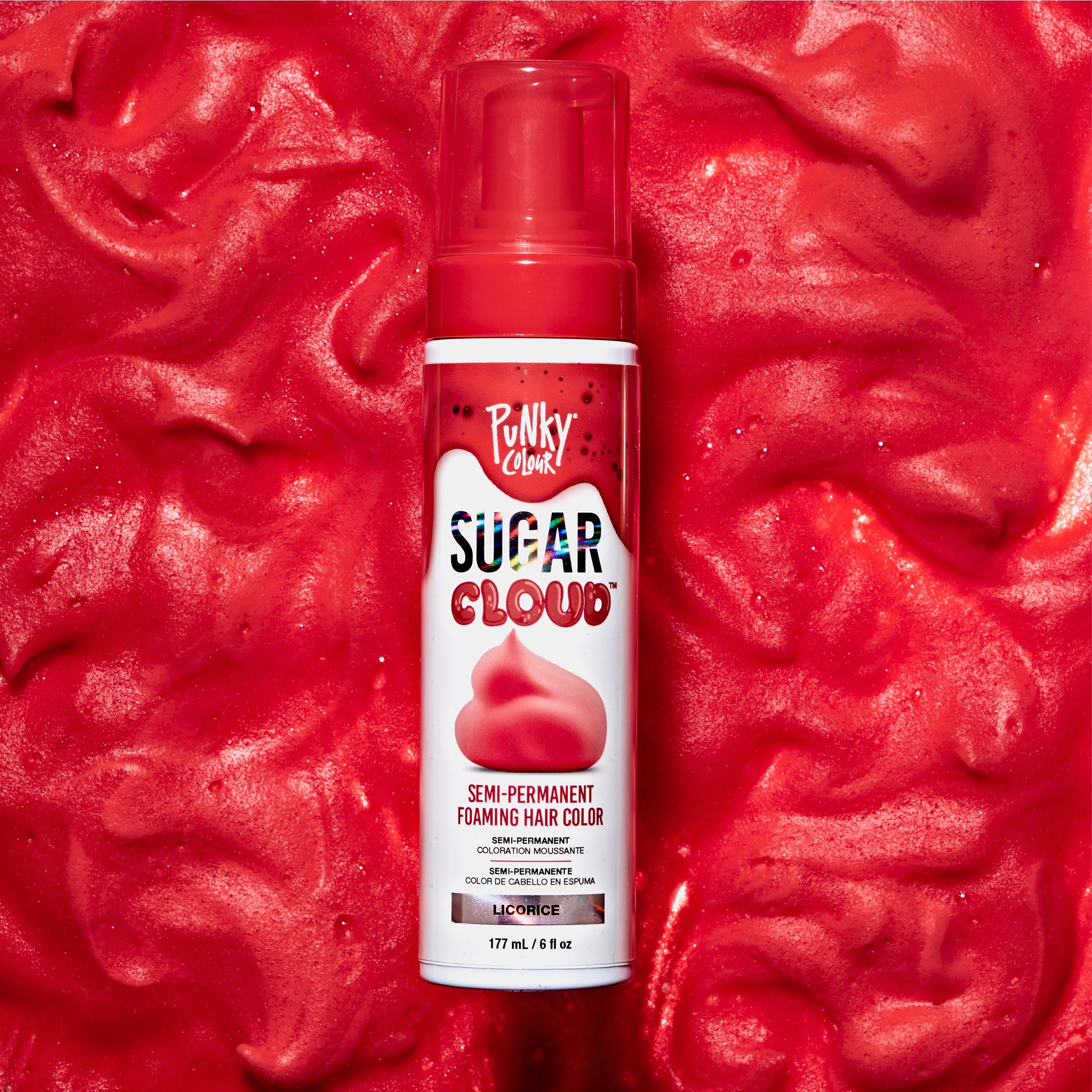 Punky Sugar Cloud: esprit punk londonien pour une couleur expressive.