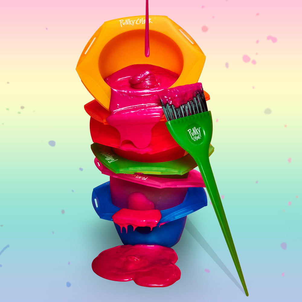 Punky ensemble couleurs multiples dans une seule application pour variation rapide.