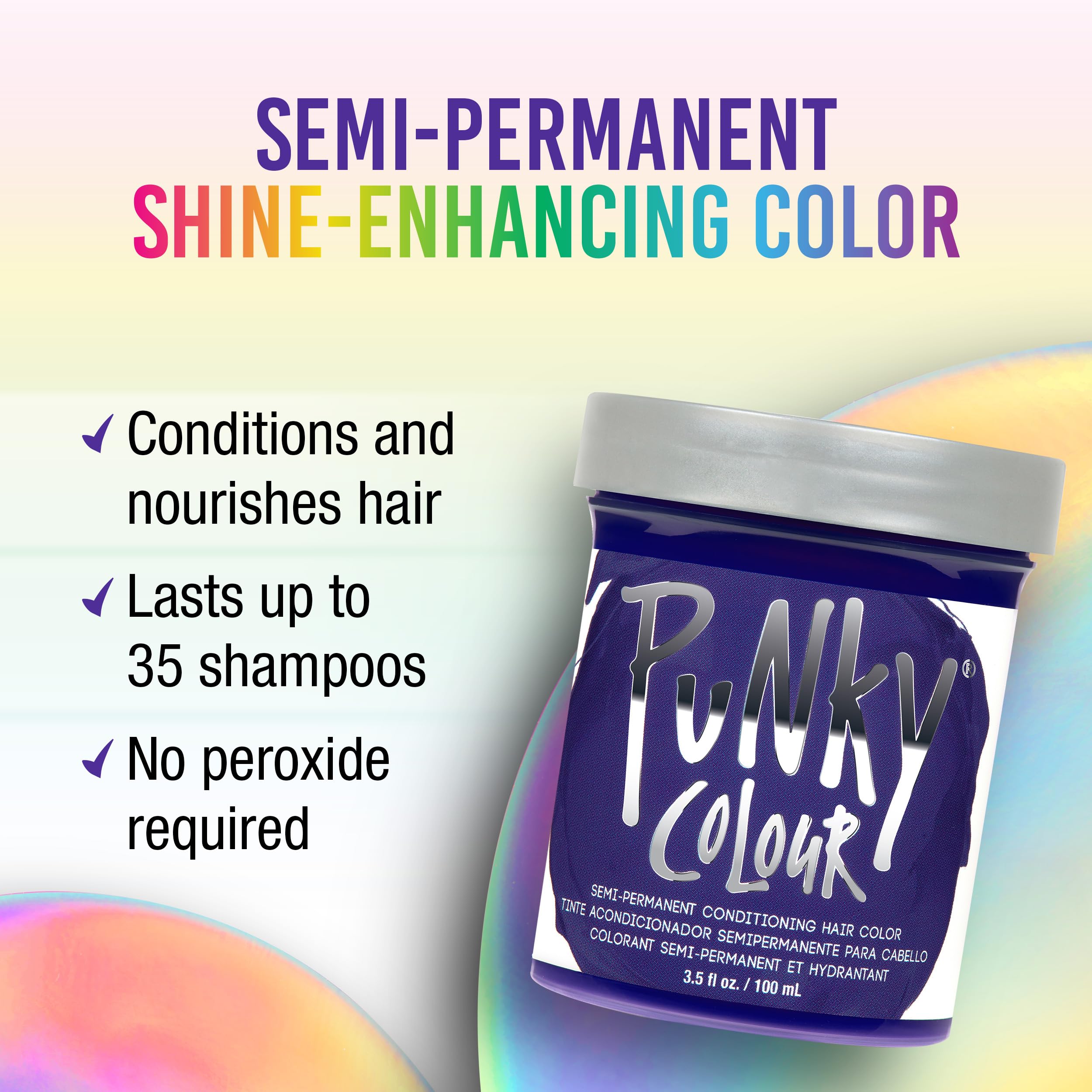 Punky Violet applicateur: précision pour une couleur uniforme