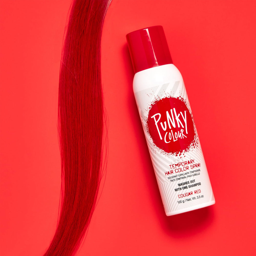 Punky Cougar Red format voyage 100 ml, pratique à emporter pour soirées.