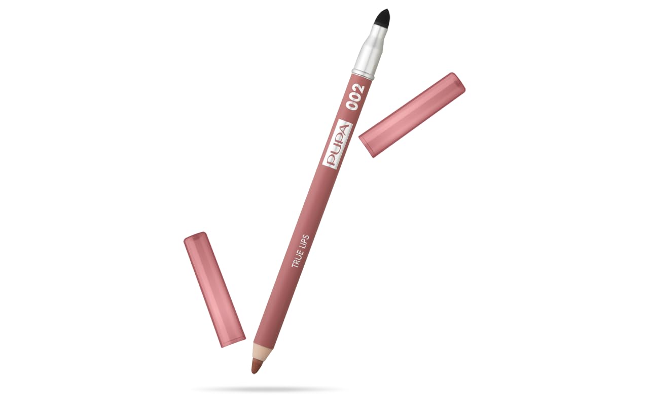 Pupa Milano True Lips, crayon contour double-face pour tracé précis et fini naturel.