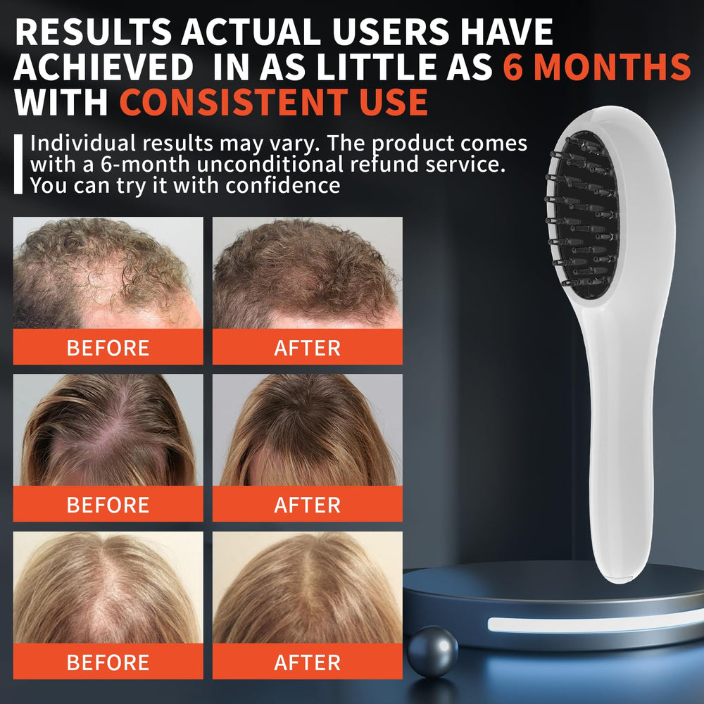 PUPCA Peigne laser – Utilisation à domicile: routine capillaire efficace en 15 minutes.