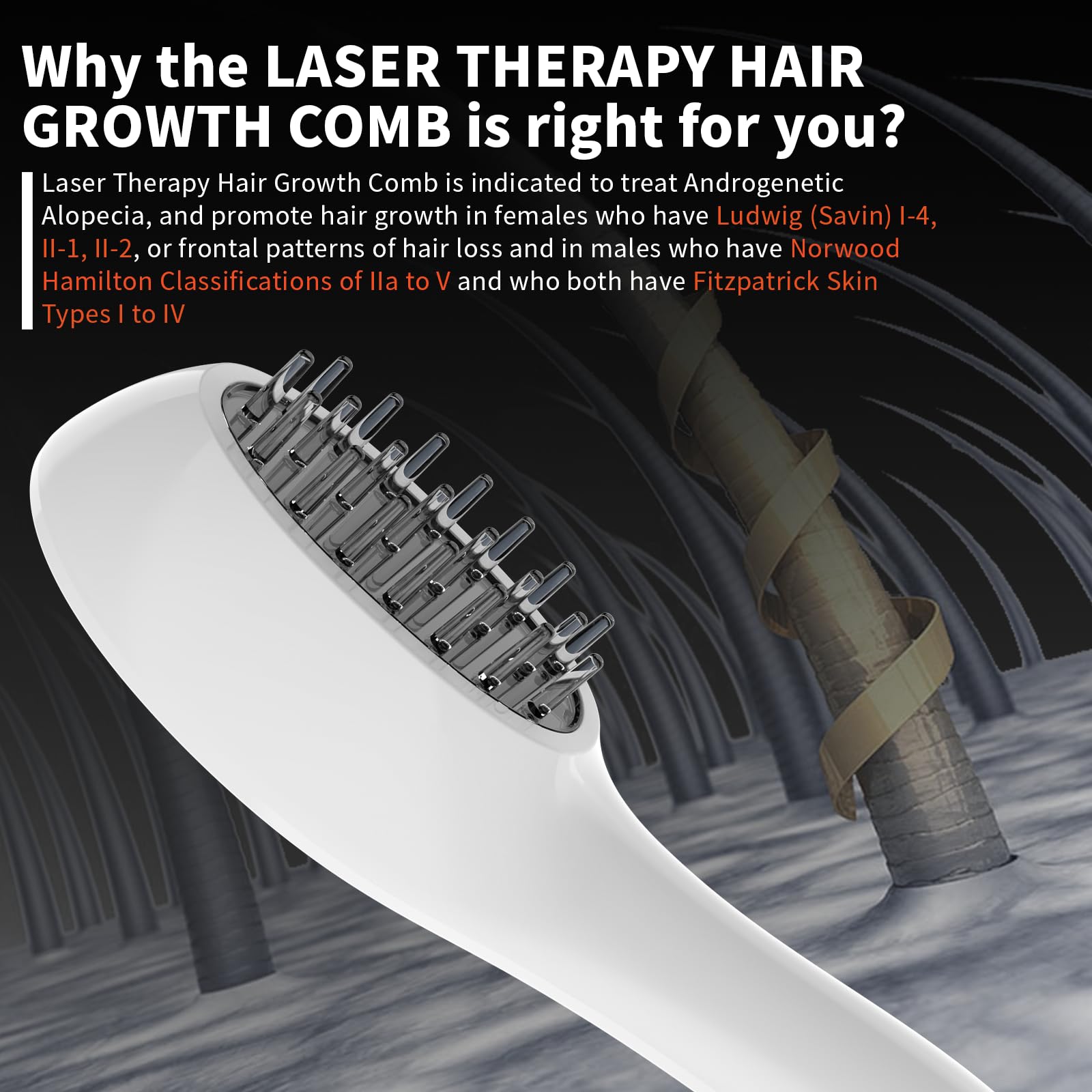 PUPCA Peigne laser – Utilisation en voyage: soin capillaire pratique où que vous soyez.