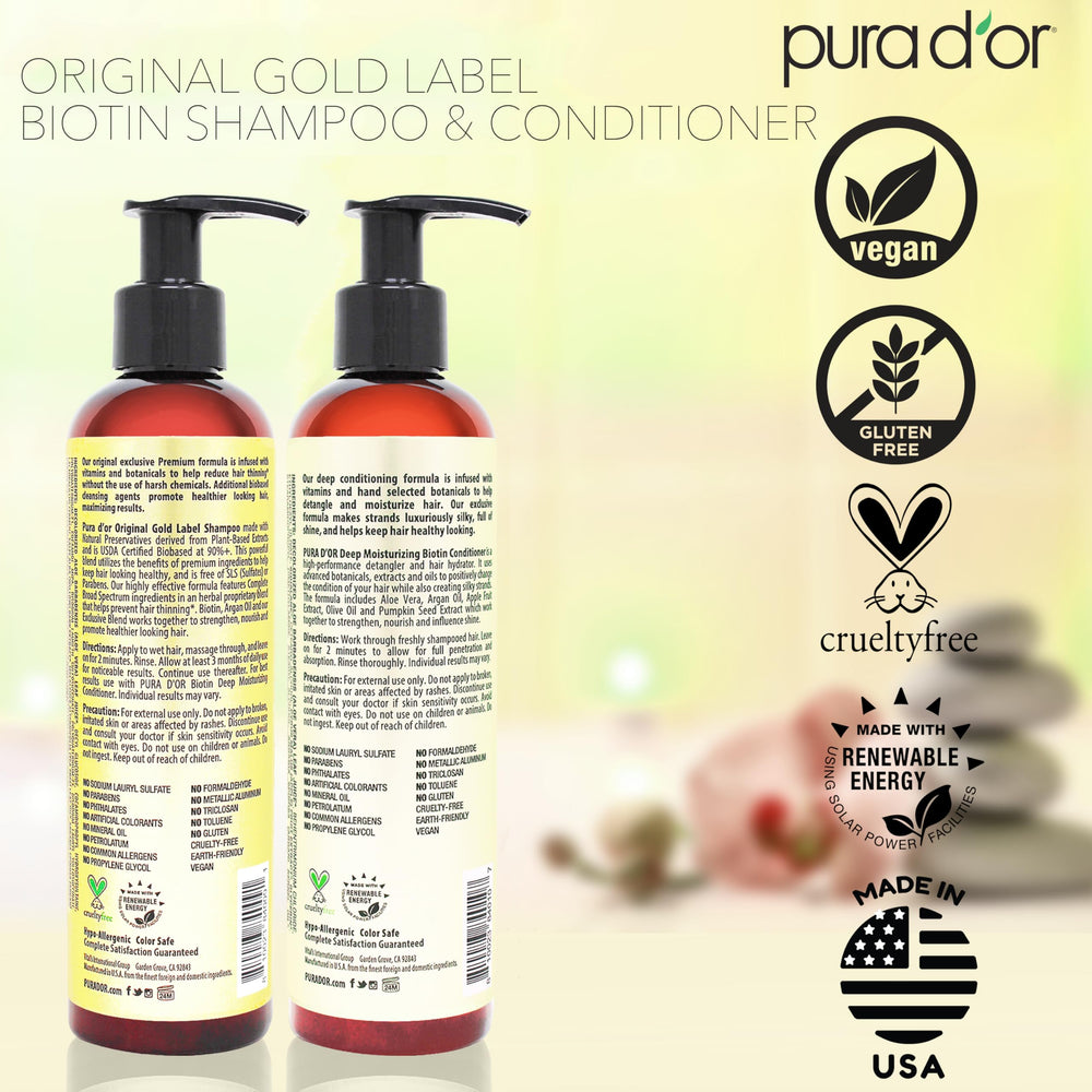 PURA D'OR Emballage durable: approche éco-responsable et packaging recyclable.