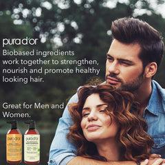 PURA D'OR MD Shampoo mousse : apporte du volume et brillance.