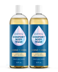 Puracy bain-corps coco-vanille: douceur parfumée et hydratation légère.