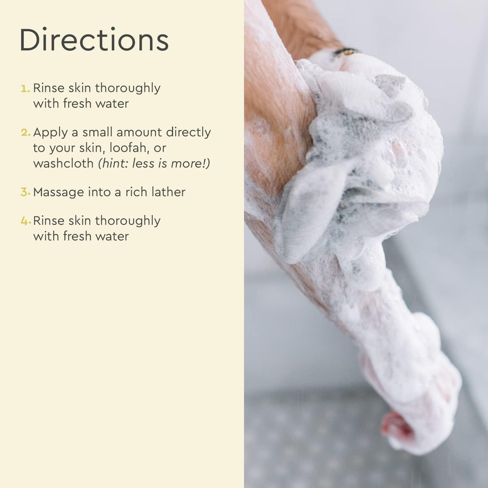 Puracy Body Wash made-in-usa badge underscores trusted quality and local production.
