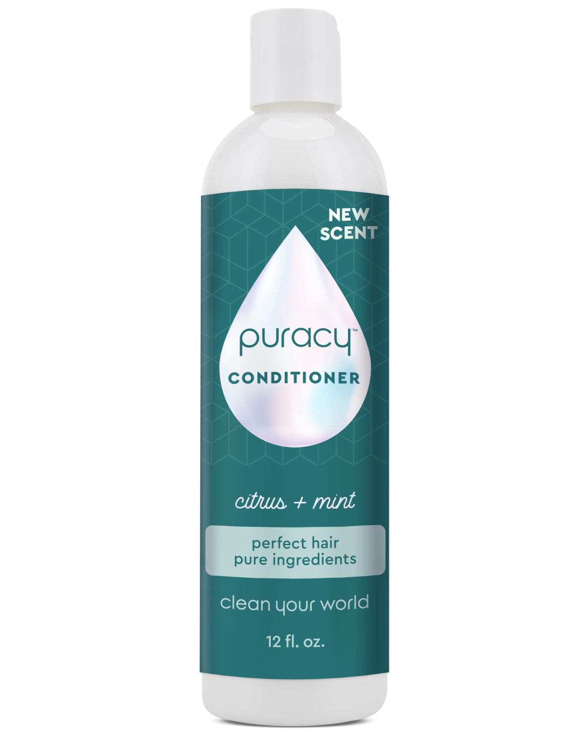 Puracy Conditionneur: bouteille claire et design épuré, idéal pour cheveux fins.