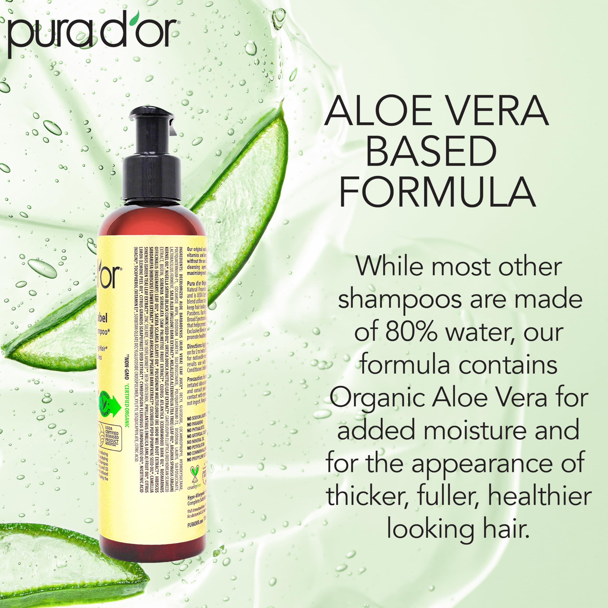 Ingredients scene features argan oil and nettle extracts for nourishment.