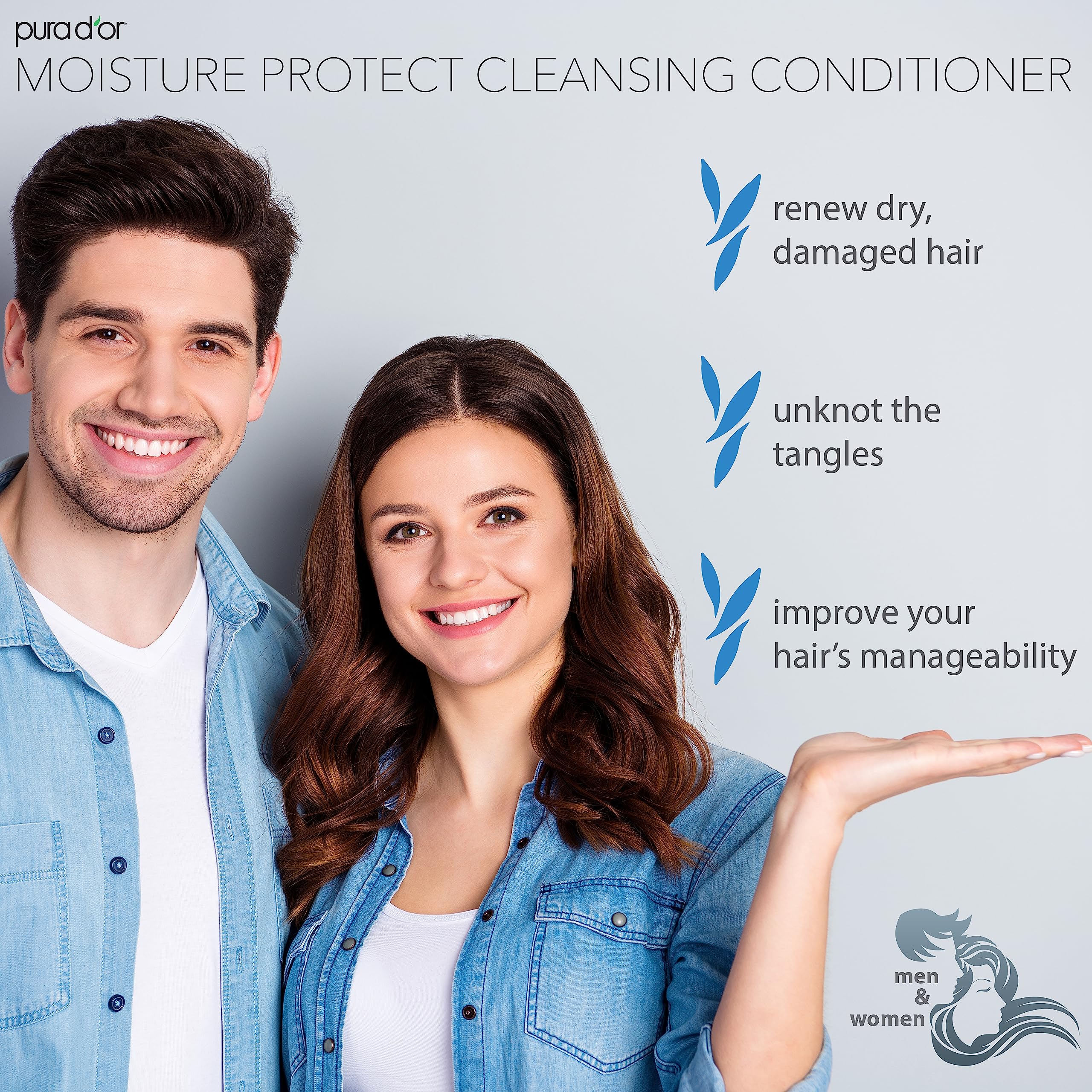 PURA D'OR Moisture Protect, démonstration d'application rapide, 2 minutes.