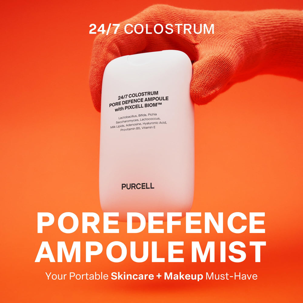 PURCELL 24/7 Colostrum Ampoule Brume : application très fine pour un teint lumineux
