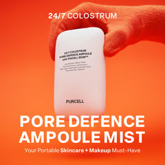 PURCELL 24/7 Colostrum Ampoule Brume : application très fine pour un teint lumineux