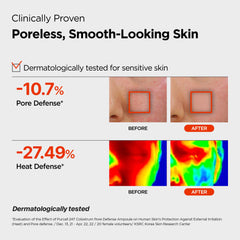 PURCELL 24/7 Colostrum Ampoule Mist visuel effet-peau-verre: pores plus lisses et luminosité douce