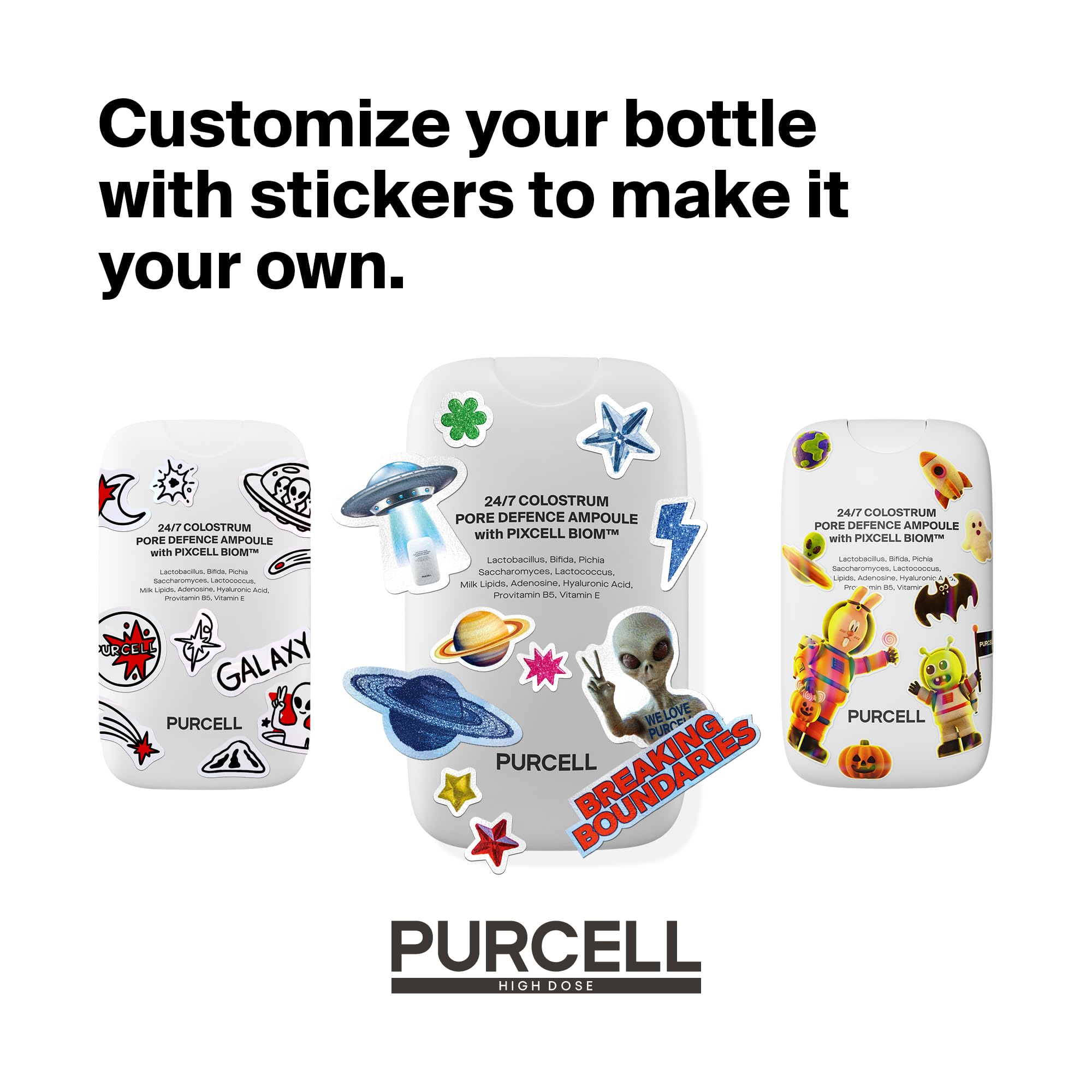 PURCELL 24/7 Colostrum Ampoule Mist visuel usage-avant-apres-maquillage: priming rapide et efficace