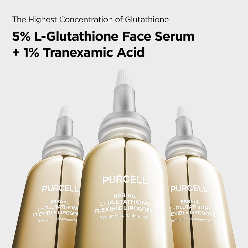 PurCELL Glutathion 5% sérum, pipette-doseuse, application précise.
