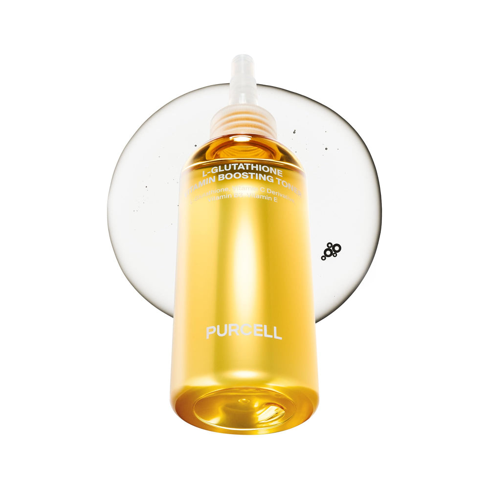 PURCELL L-Glutathione Toner dans la bouteille prêt à hydrater et éclaircir subtilement le teint.