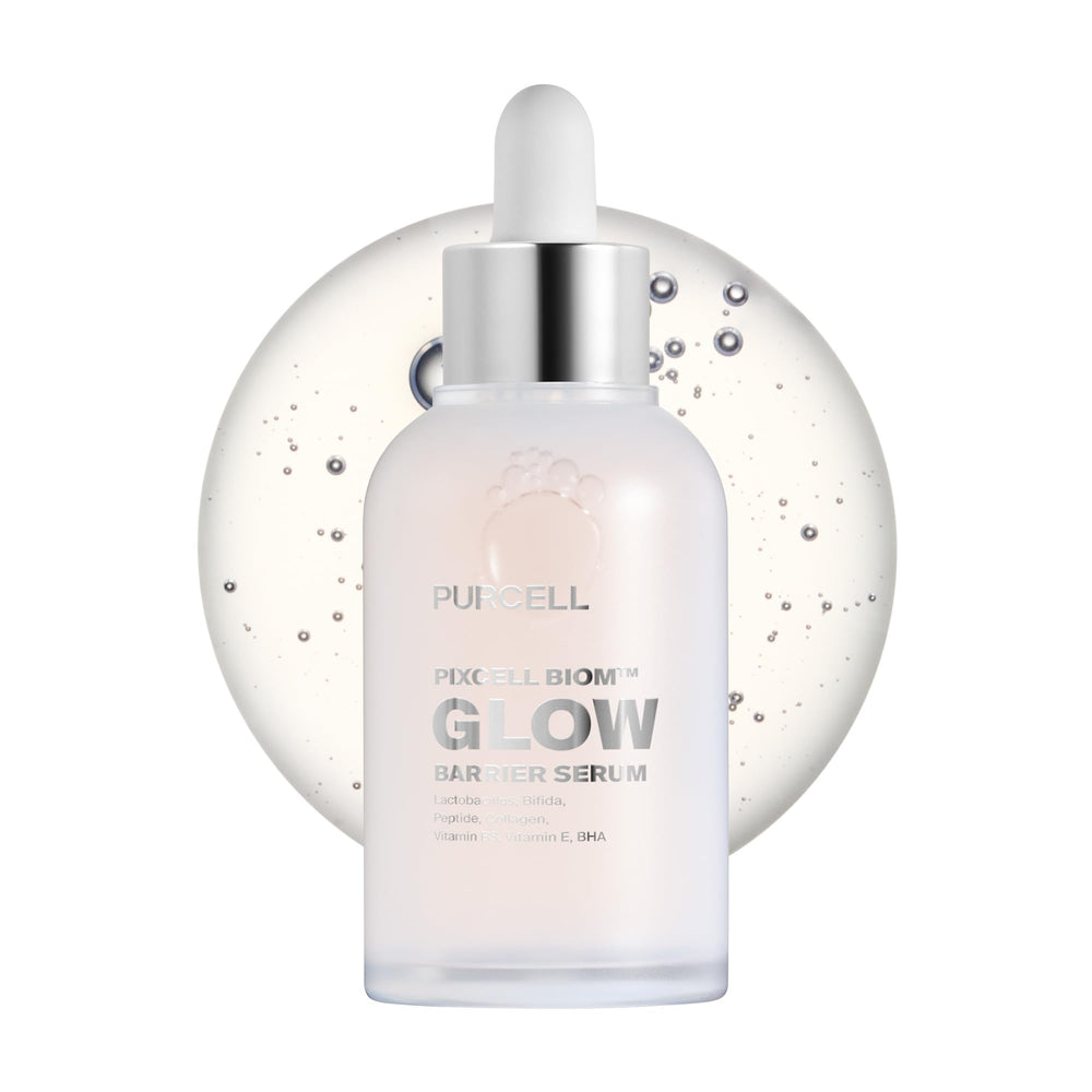 Sérum PURCELL Pixcell Biom, bouteille éclatante pour un teint lumineux