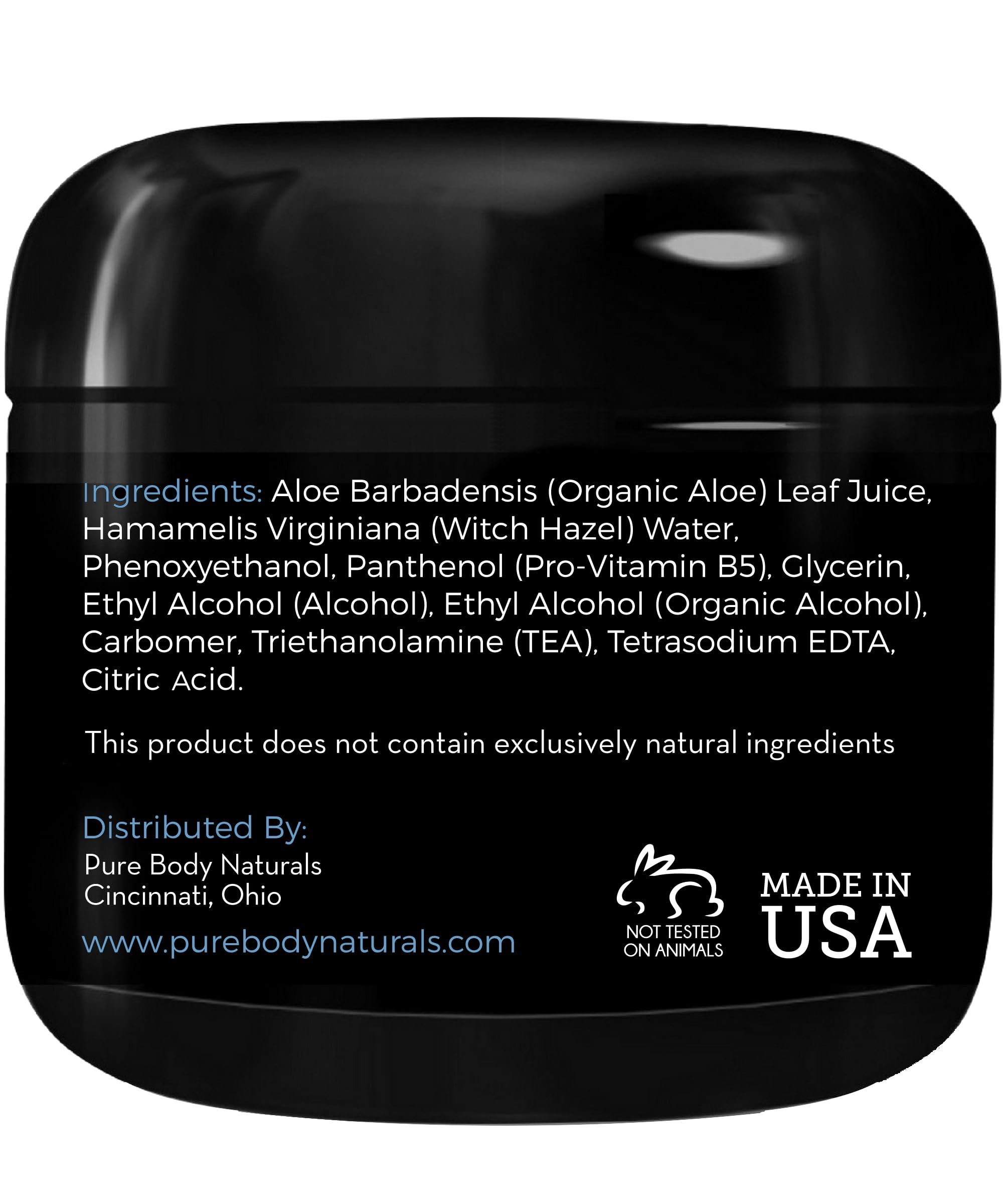 Gel capillaire Pure Body Naturals, voyage léger et compact pour hommes actifs.