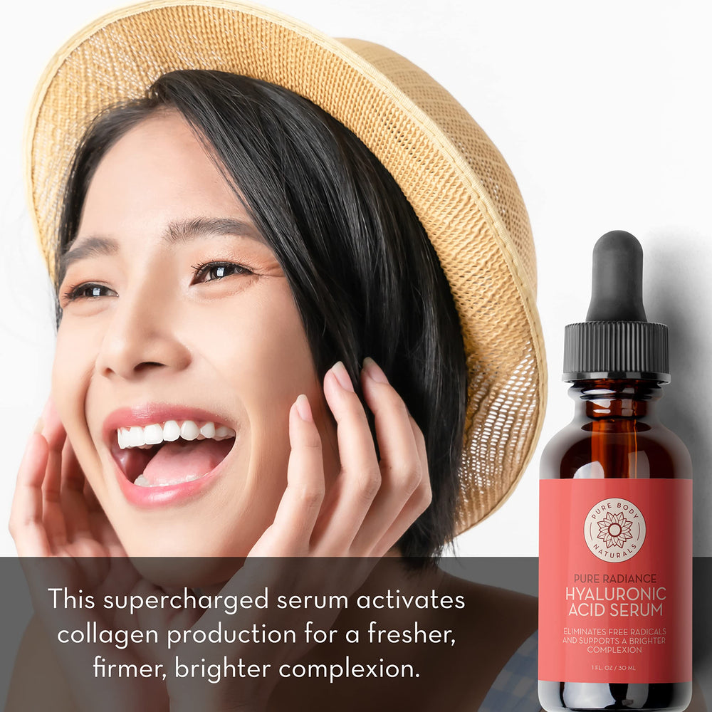 Pure Body Naturals serum set packaging showing all four formulas together.
