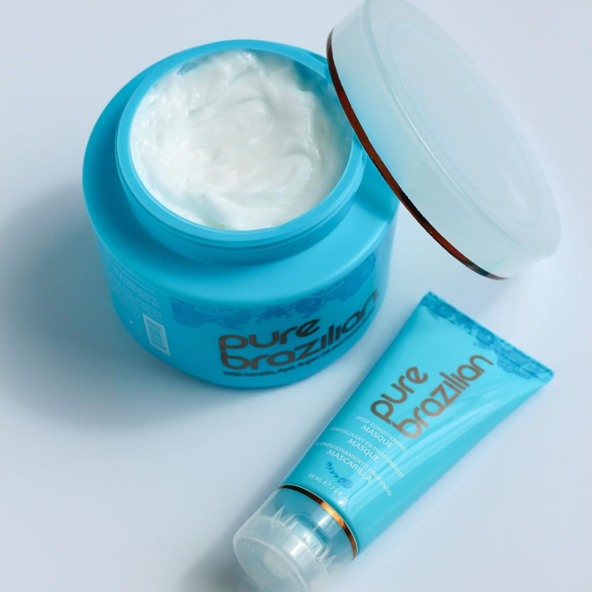 Application Pure Brazilian: résultats constants et parfum agréable à domicile.
