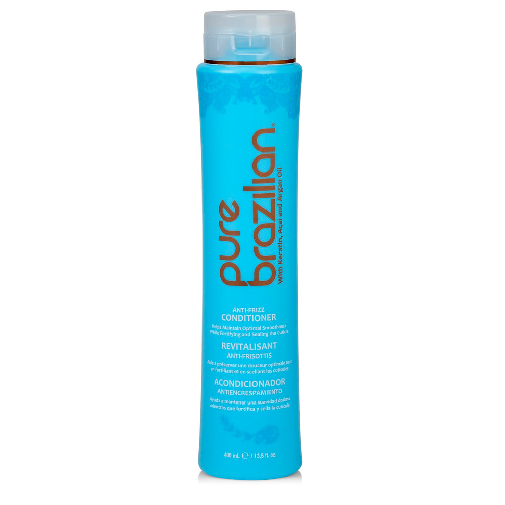 Pure Brazilian Anti-Frisottis : bouteille élégante, douceur et brillance.