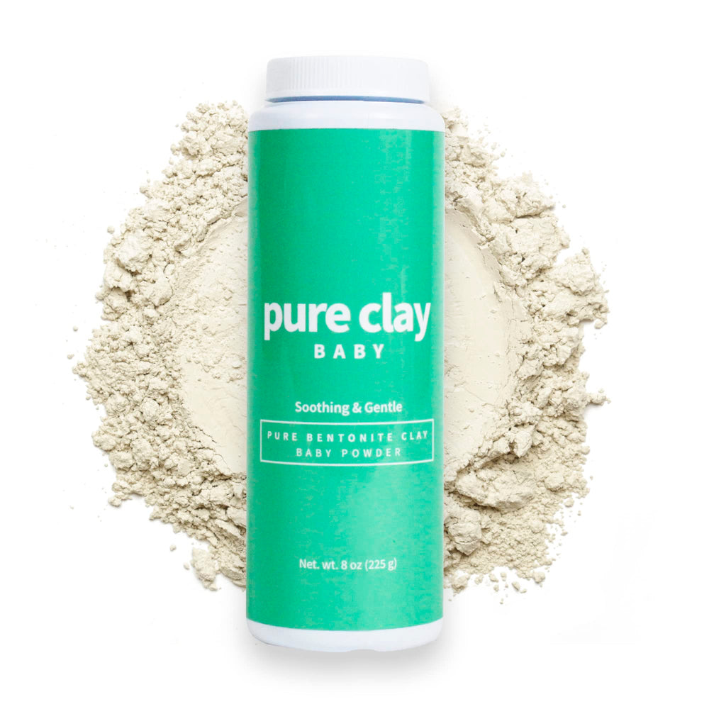 Pure Clay poudre bébé bentonite douceur au change de couche