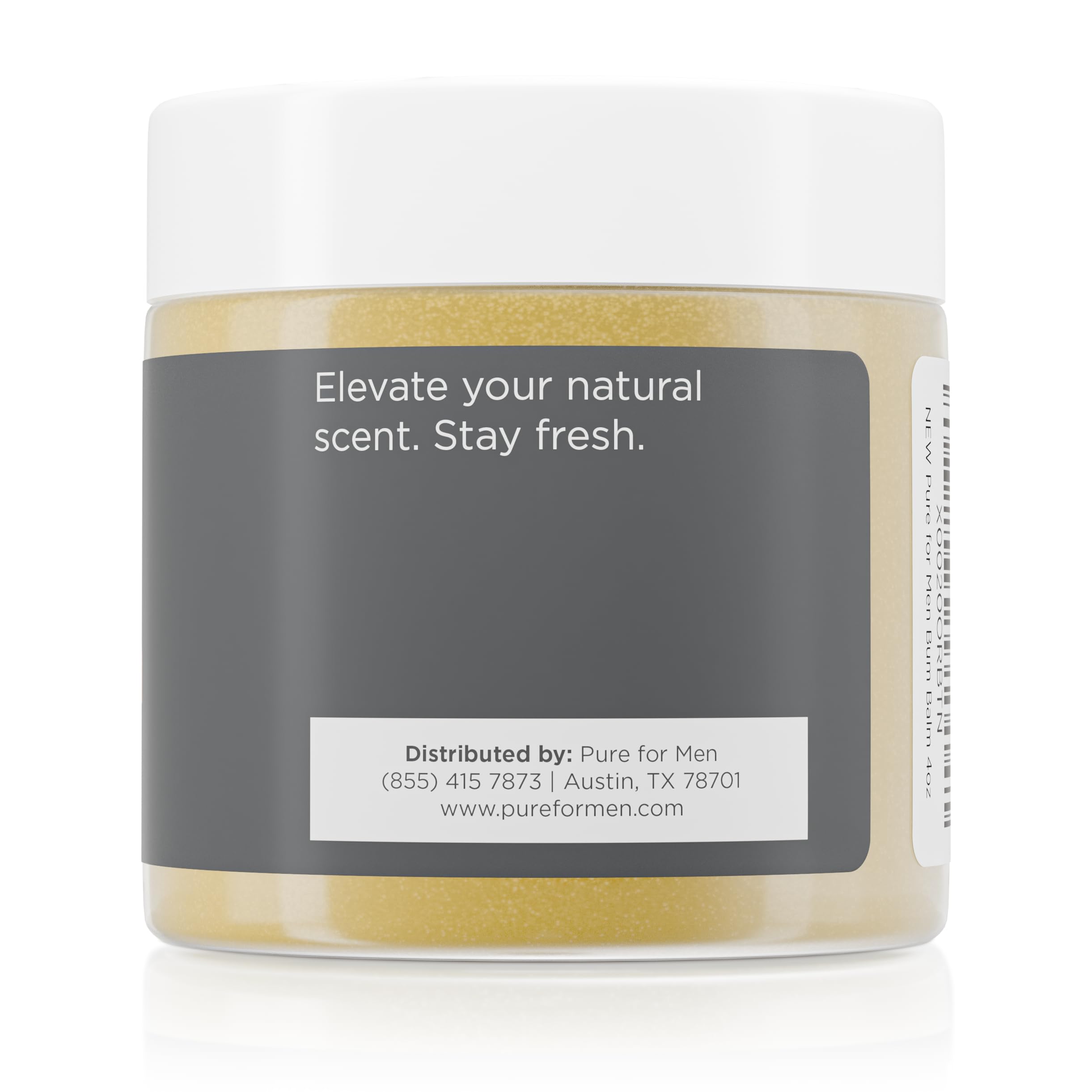 Pure for Men Bum Balm, texture légère qui glisse sur la peau.