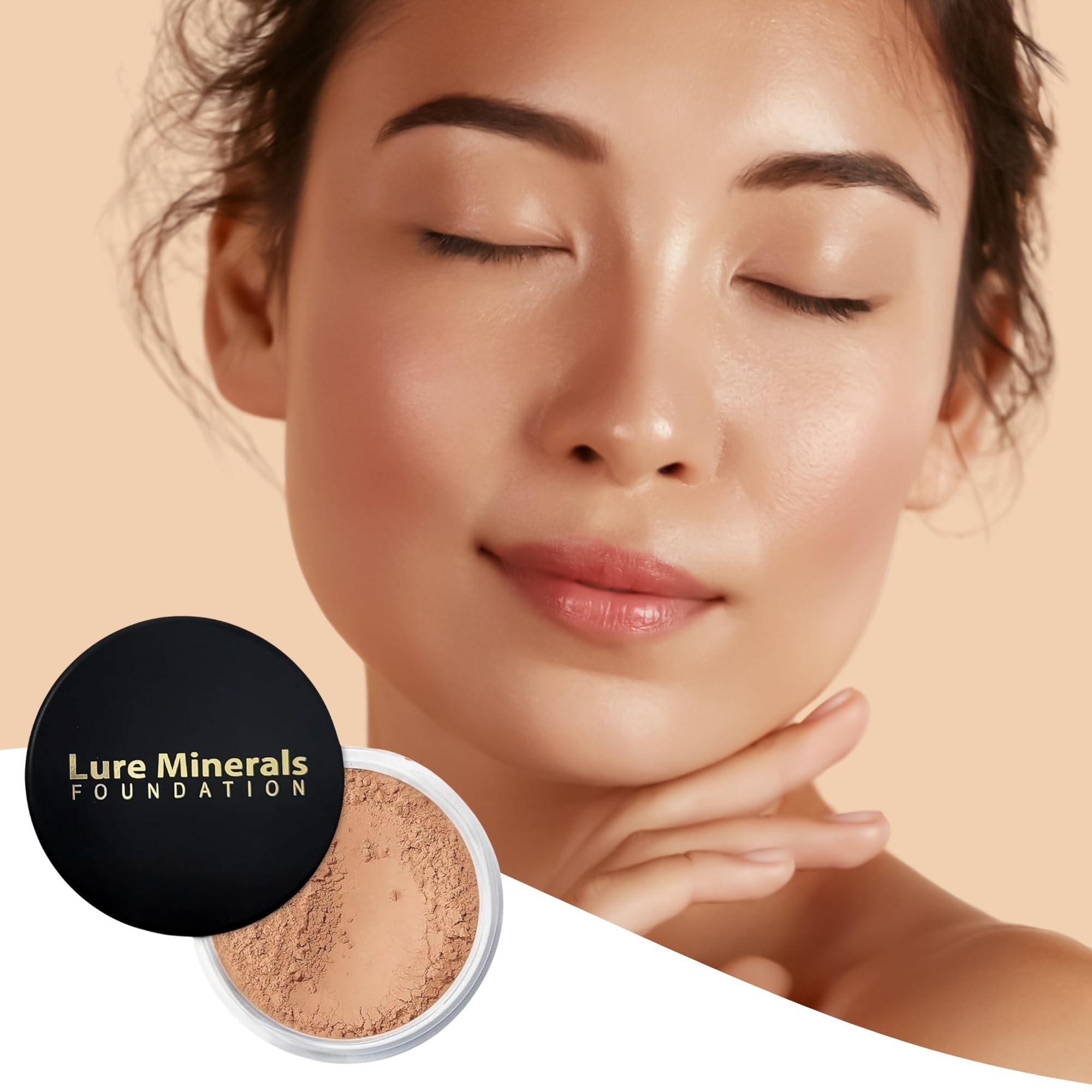 Pure Minerals Lure Finition Longue Tenue, tenue durable et résistant à la transpiration.