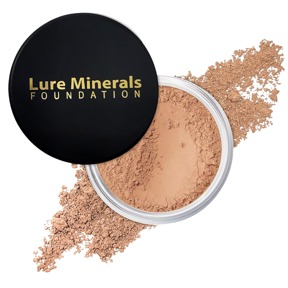Pure Minerals Lure Poudre Minérale Libre, texture légère et finition lumineuse pour teint homogène.
