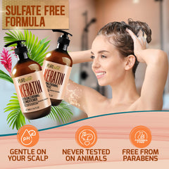 Formule anti-frisottis Pure Nature Lux Spa, cheveux plus lisses et contrôlés au quotidien.