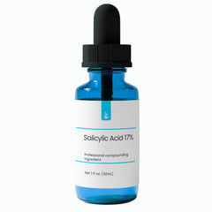 Pure Original Ingredients – Bouteille compte-gouttes d'acide salicylique 17% pour application précise.