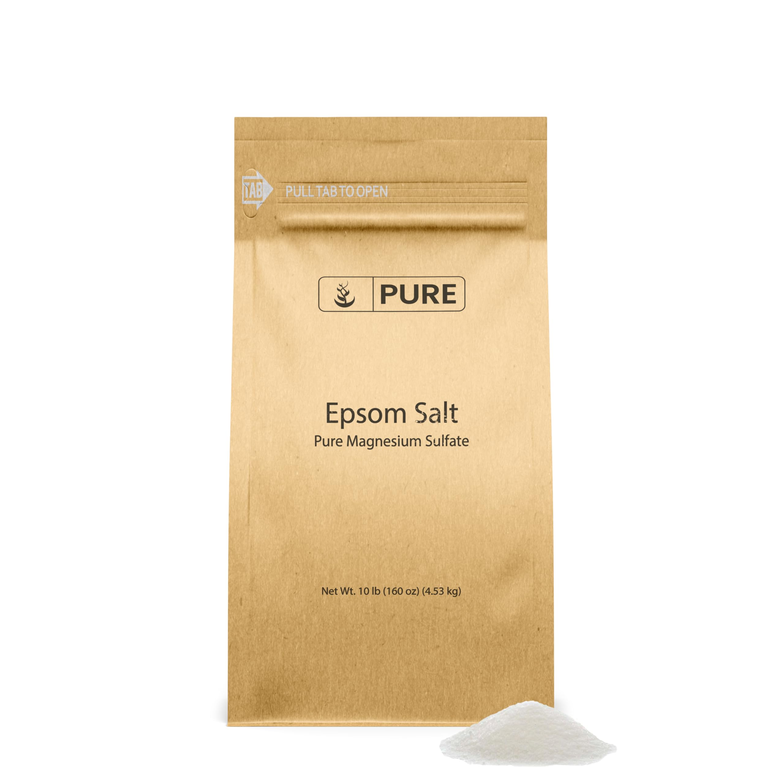 Pure Original Ingredients: sel d'Epsom en grains, pur pour bain relaxant