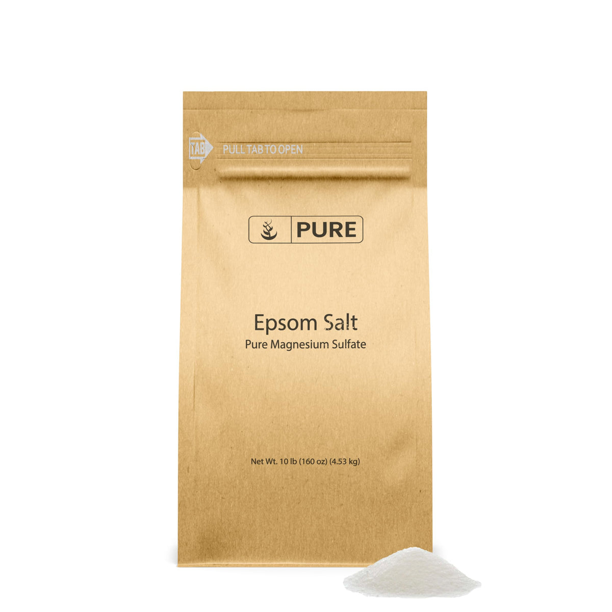 Pure Original Ingredients: sel d'Epsom en grains, pur pour bain relaxant