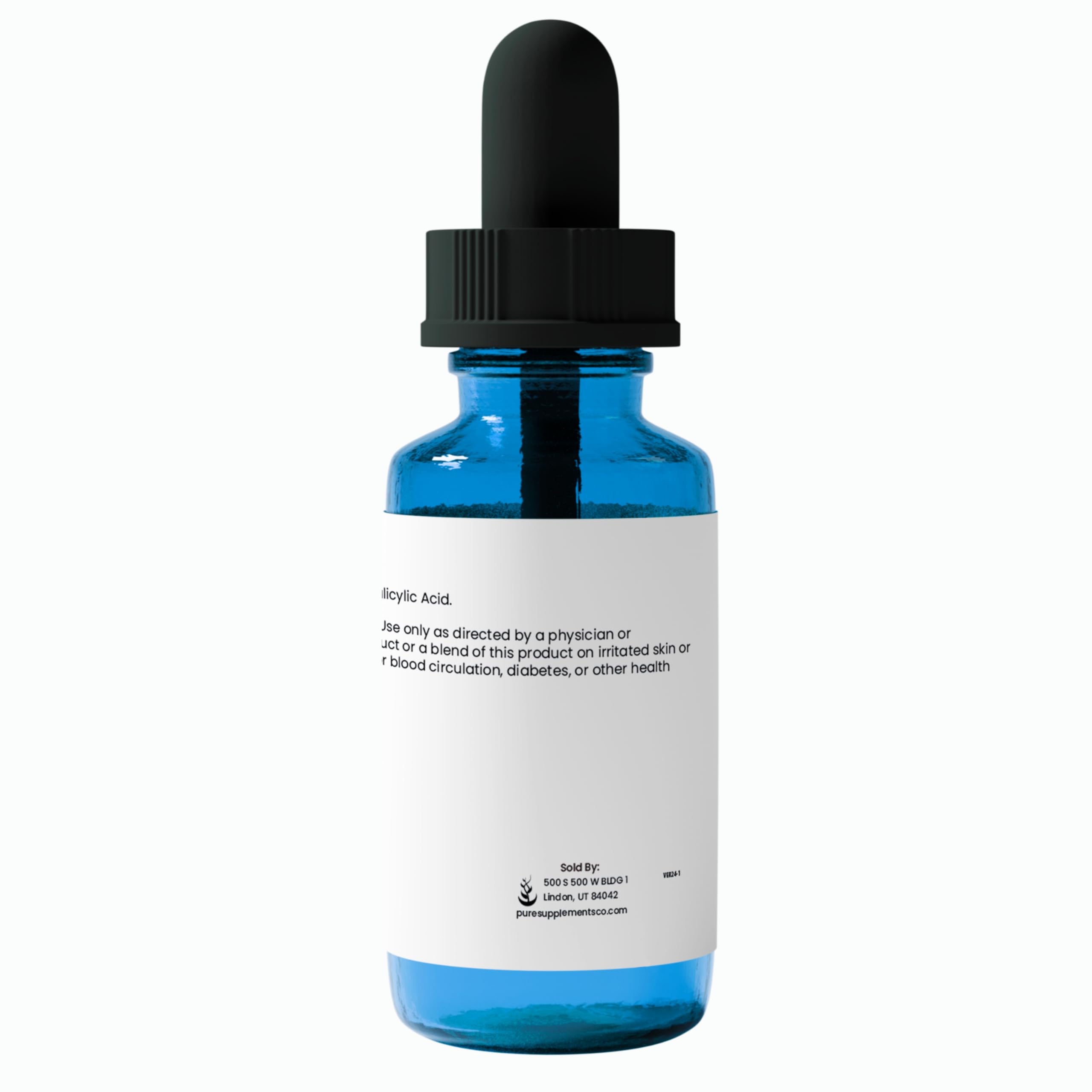 Pure Original Ingredients – étiquette claire du sérum à 20% pour transparence et qualité