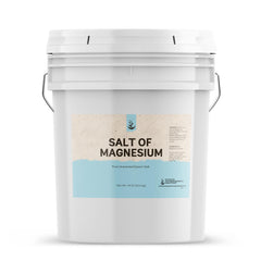 Pure Original Ingredients Sel de Magnésium – seau refermable pour stockage pratique.