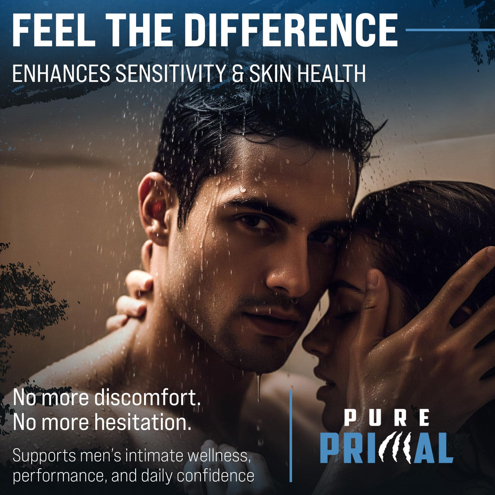 Pure Primal Crème apaisante : confort rapide après rasage ou activités.