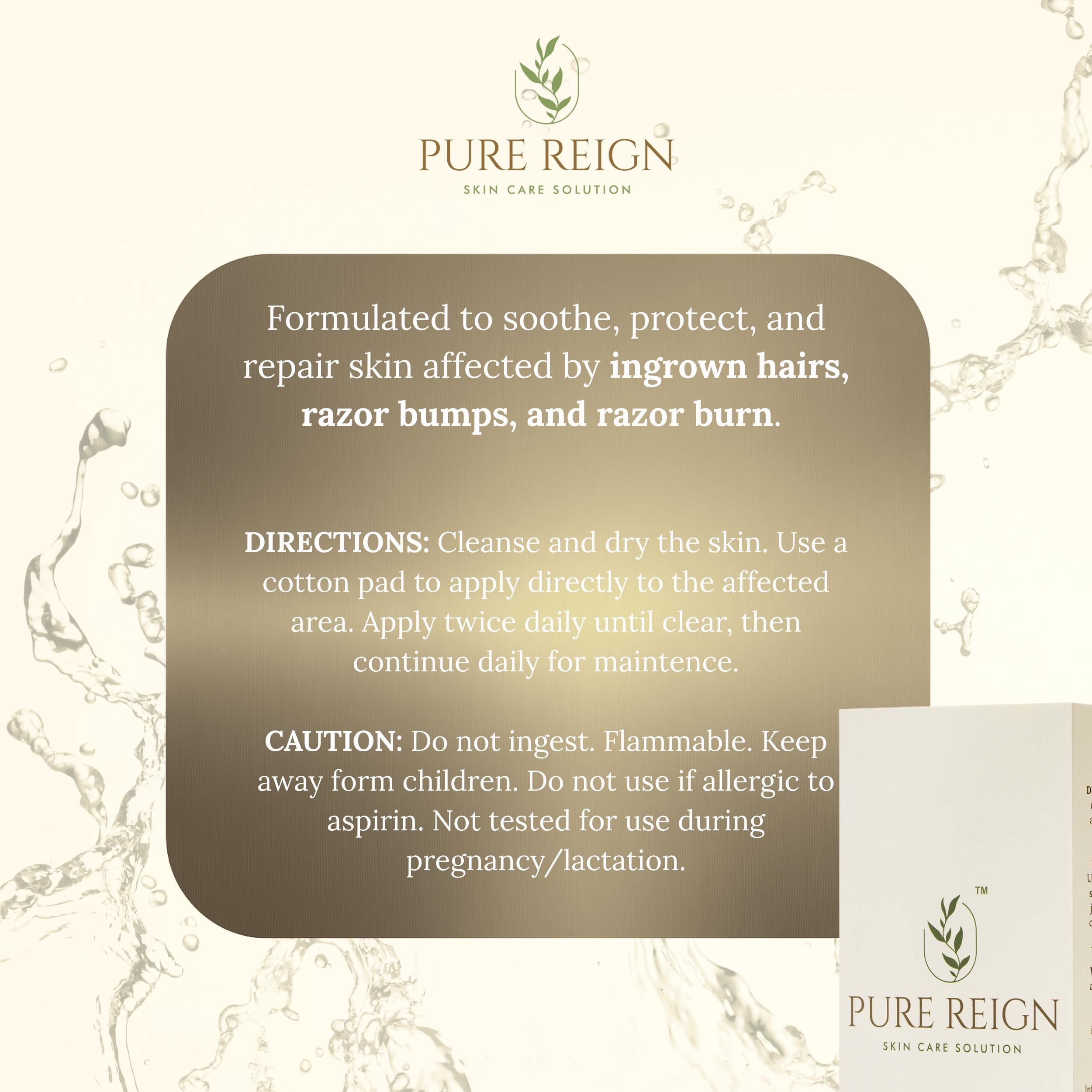 Pure Reign Soin: compatibilité avec tous les types de peau