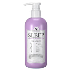 Lotion Pure Relief Nuit Lavande apaise et favorise l'endormissement potentiel.