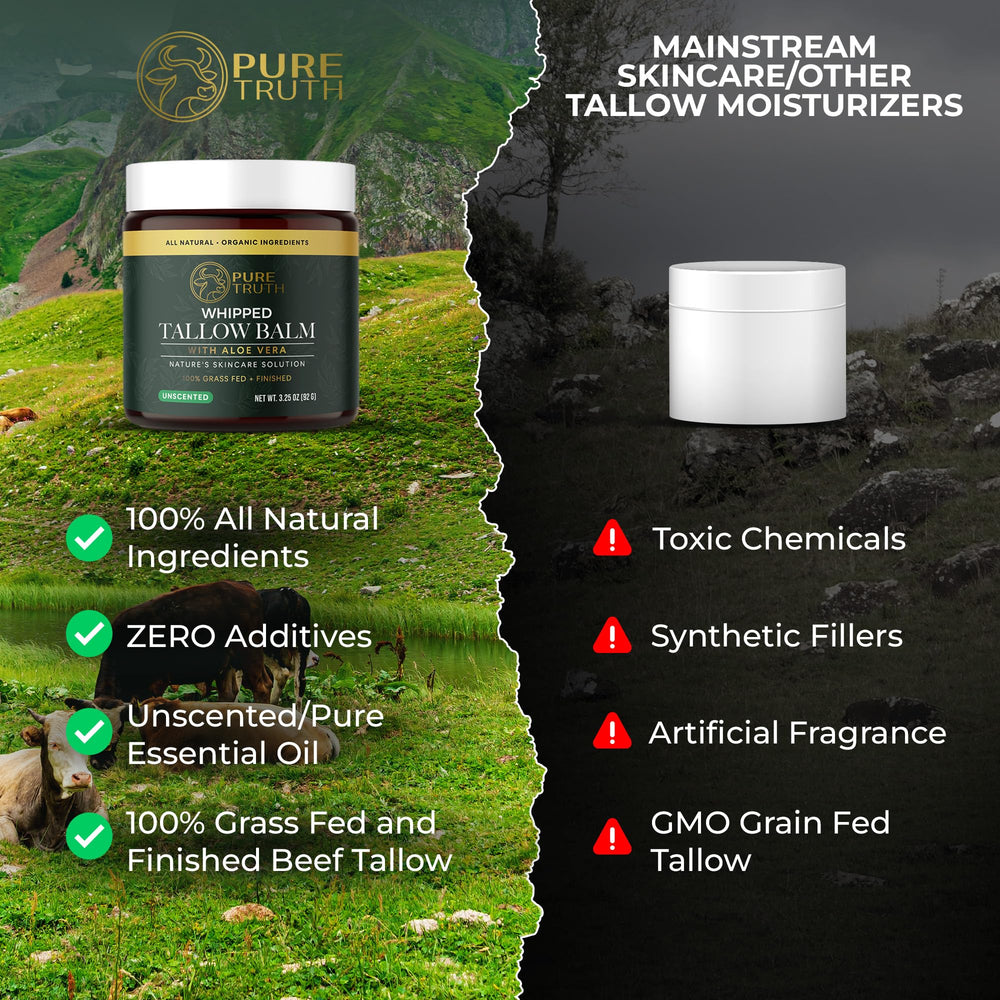 Pure Truth baume gras de boeuf miel citronné lèvres – hydratation des lèvres.