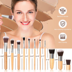 Applicateur et pinceaux Pure Vie de haute qualité pour une application précise.