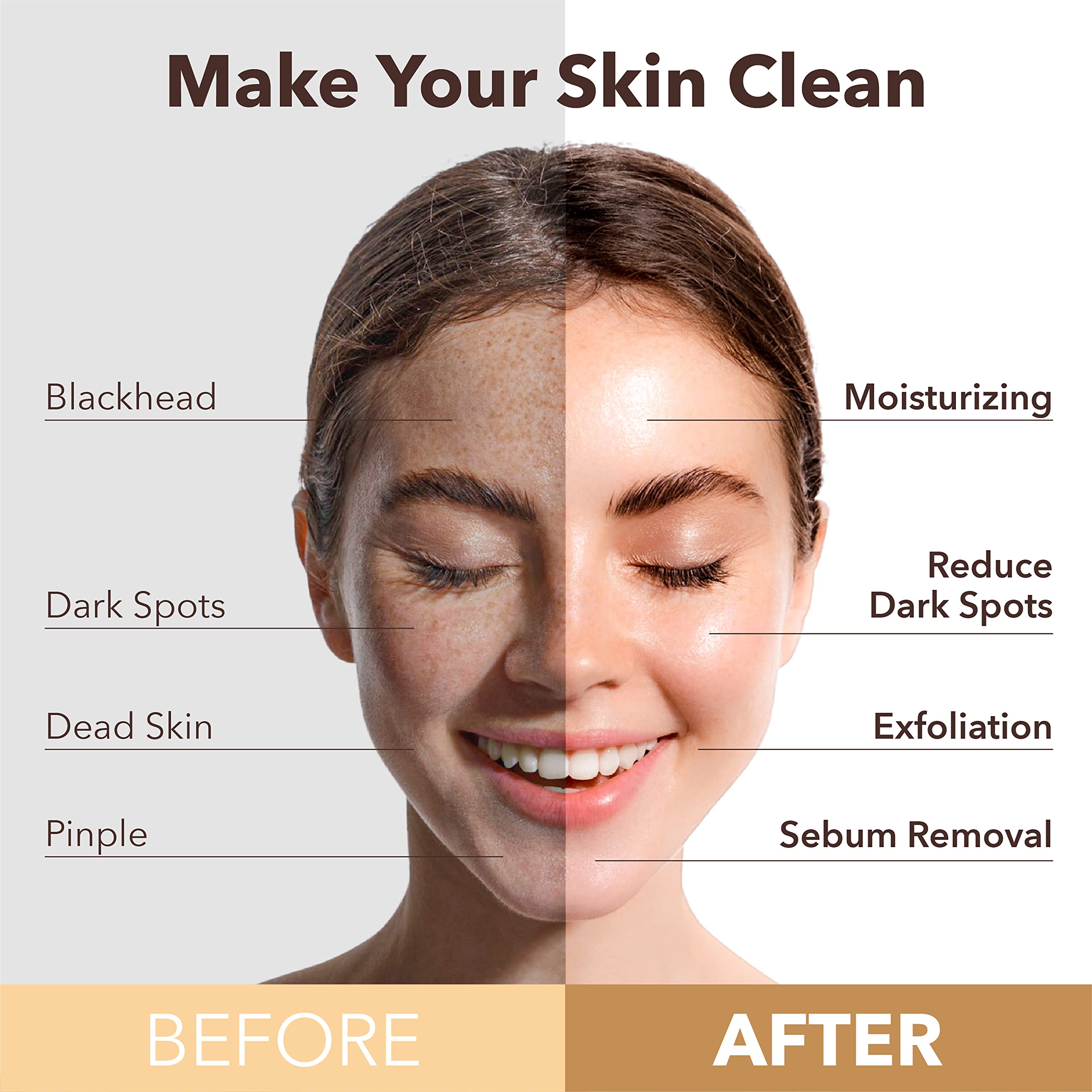 Purederm bulles oxygene – bulles visibles sur le masque, revitalisent la peau.