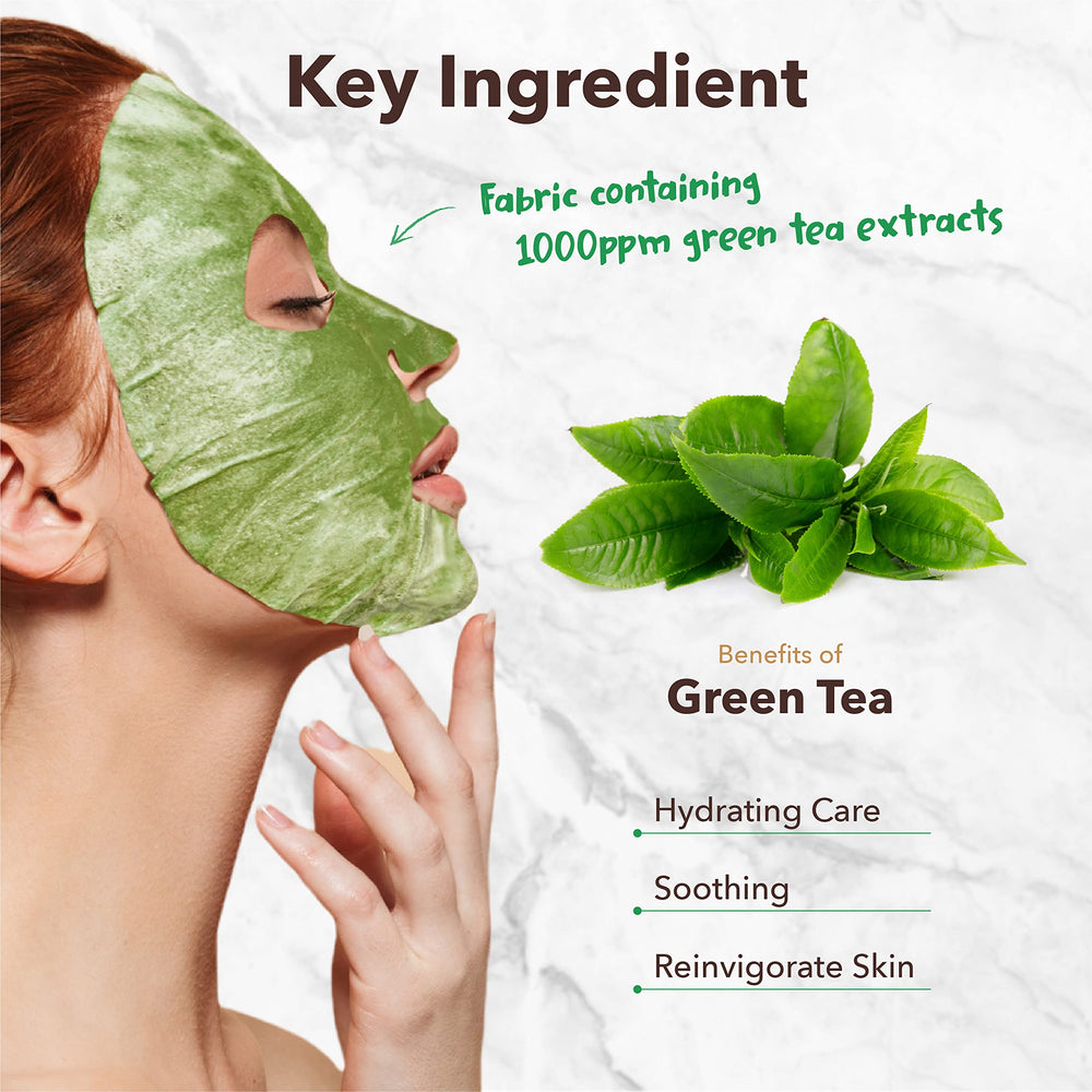 Purederm masque bulle vert – application sur visage, purifie la peau.