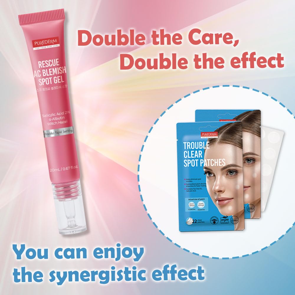 Purederm voyage compact 20ml – tube pratique pour retouches en déplacement.