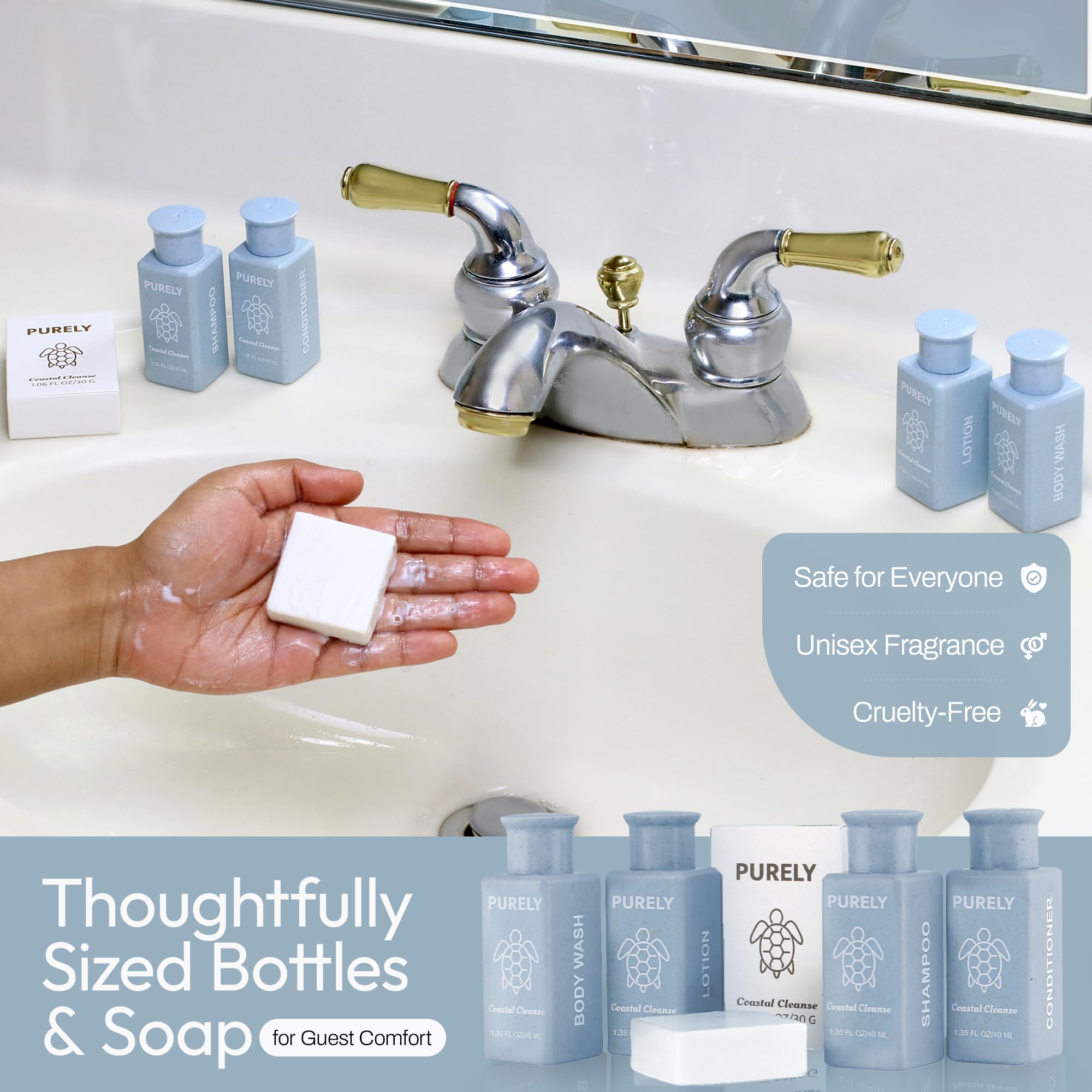 Emballage paille de blé Purely, packaging durable pour les hôtels