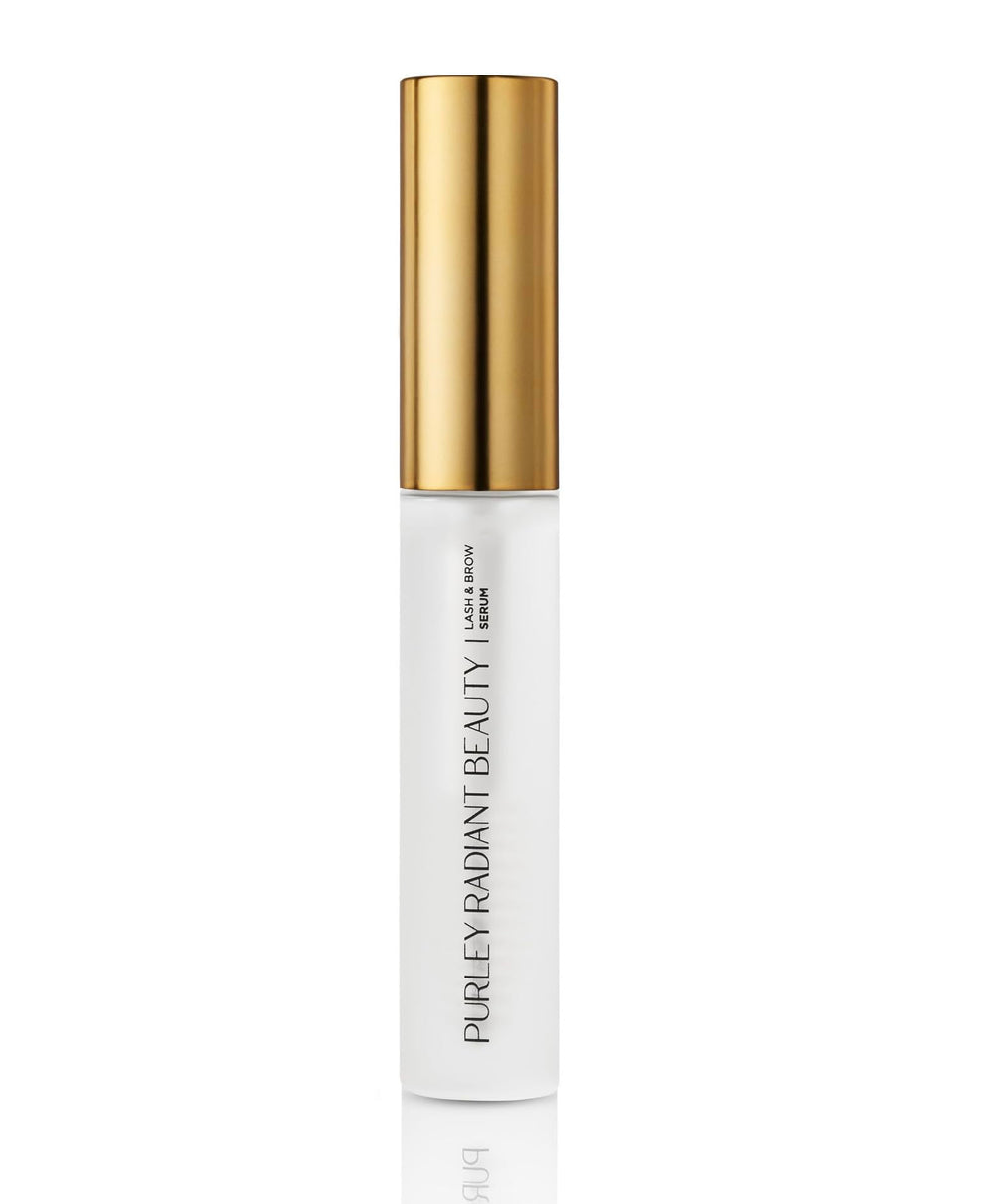 Purely Radiant Sérum – application sur sourcils: soutien à la croissance naturelle.