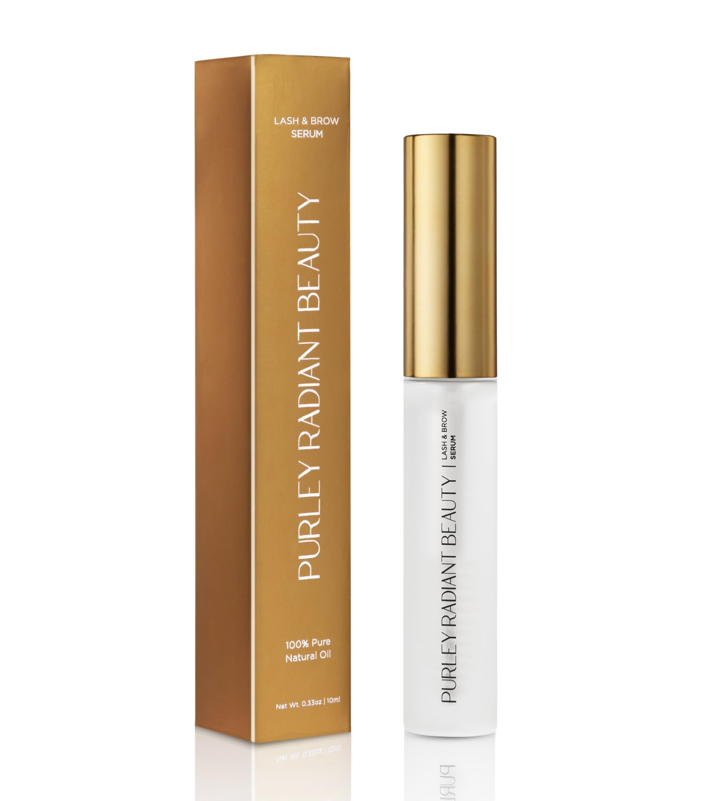 Purely Radiant Sérum, bouteille lash: amélioration de l’apparence des cils de façon douce.