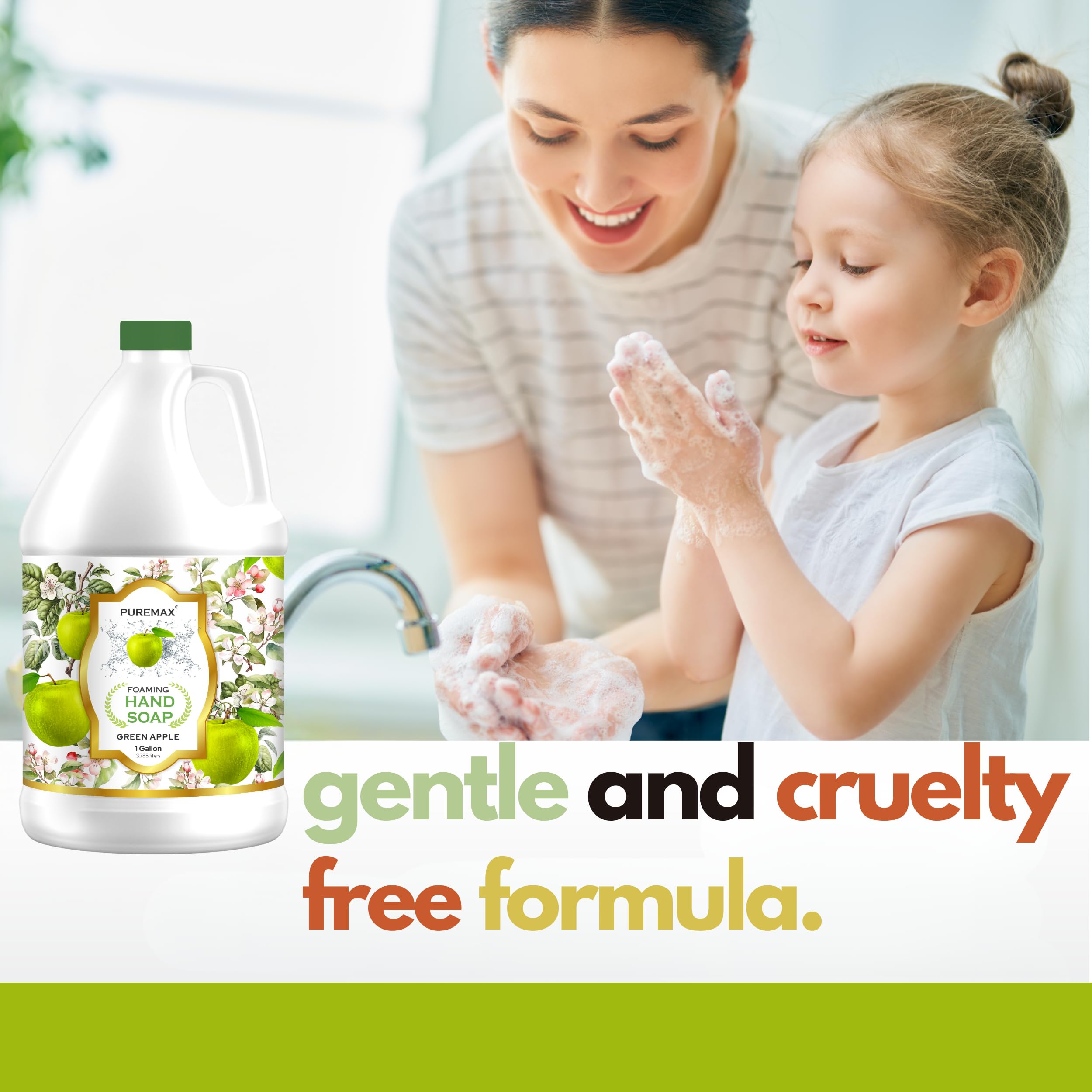 Formule chimie verte Puremax sans tests animaux pour la famille.